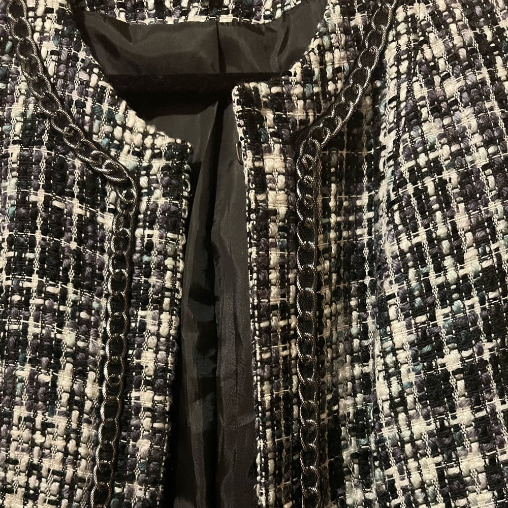 Nine west tweed suit jacket size 6 - Picture 3 of 13
